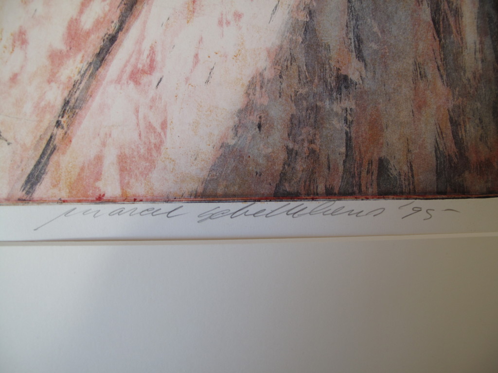 Marcel Schellekens, ets E.A., Zonder titel'95 kopen? Bied vanaf 75!