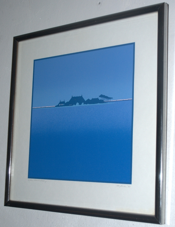HAN JANSEN -- 1987 ZEEFDRUK GRONINGEN -- kado a.h. Singer Museum handgeschreven! kopen? Bied vanaf 150!