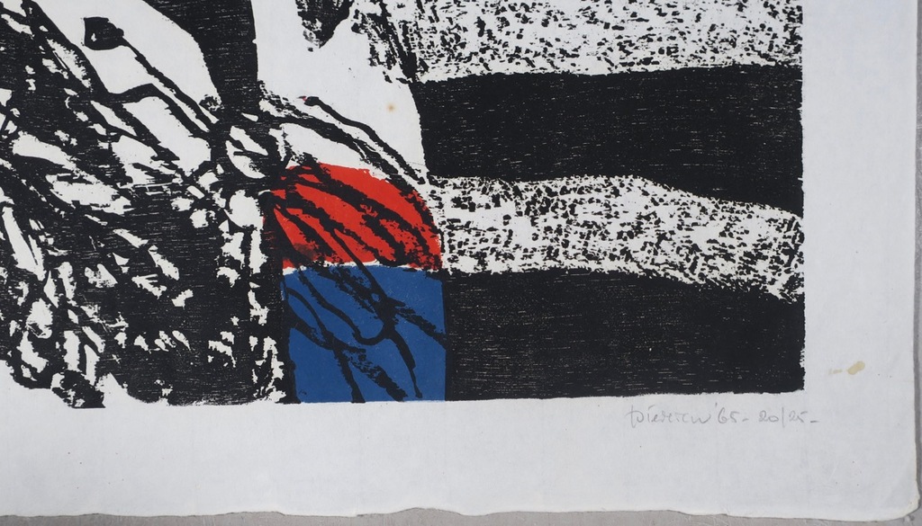 Jef Diederen: Houtsnede op Rijstpapier, Z.T. kopen? Bied vanaf 35!