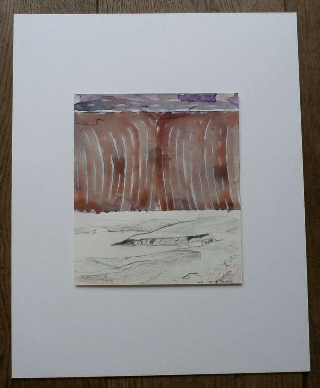 Arno Kramer - aquarel en potlood op papier - 2004 kopen? Bied vanaf 100!