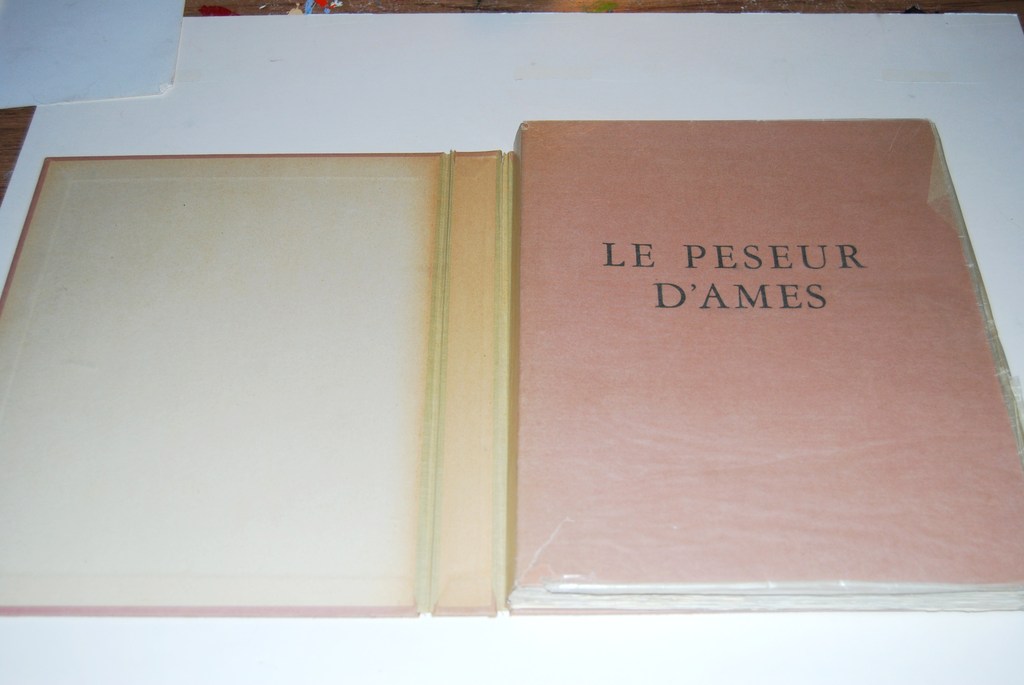 Picabia, 9 pochoirs in: Le Peseur d'Ames, 1931, 1/366 verkocht voor € 400!