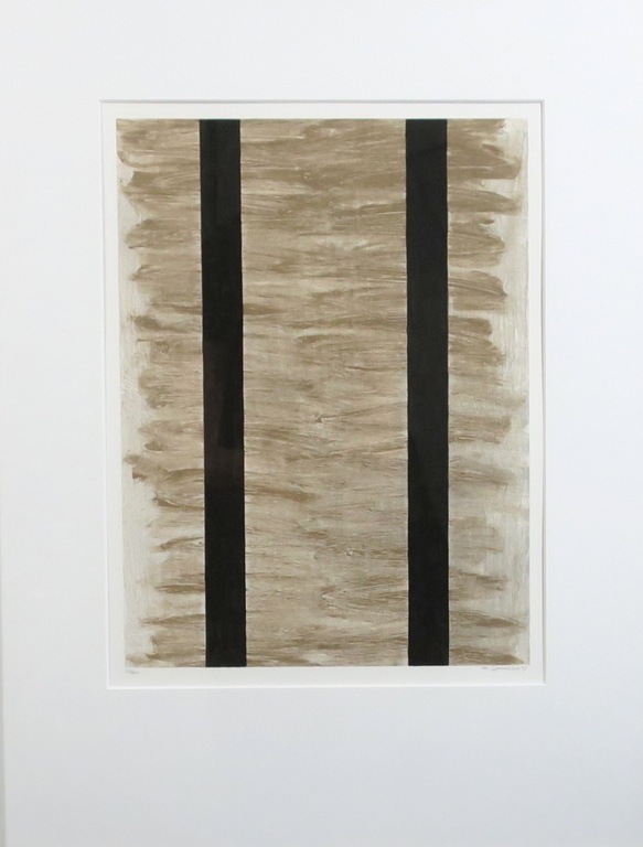 Bert Loerakker: Zeefdruk, Zonder titel - Ingelijst kopen? Bied vanaf 40!