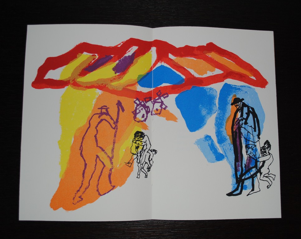 Sierra Bermeja: zeefdruk P. Defesche + 3 gedichten H. v.d. Waarsenburg - 1994 kopen? Bied vanaf 15!