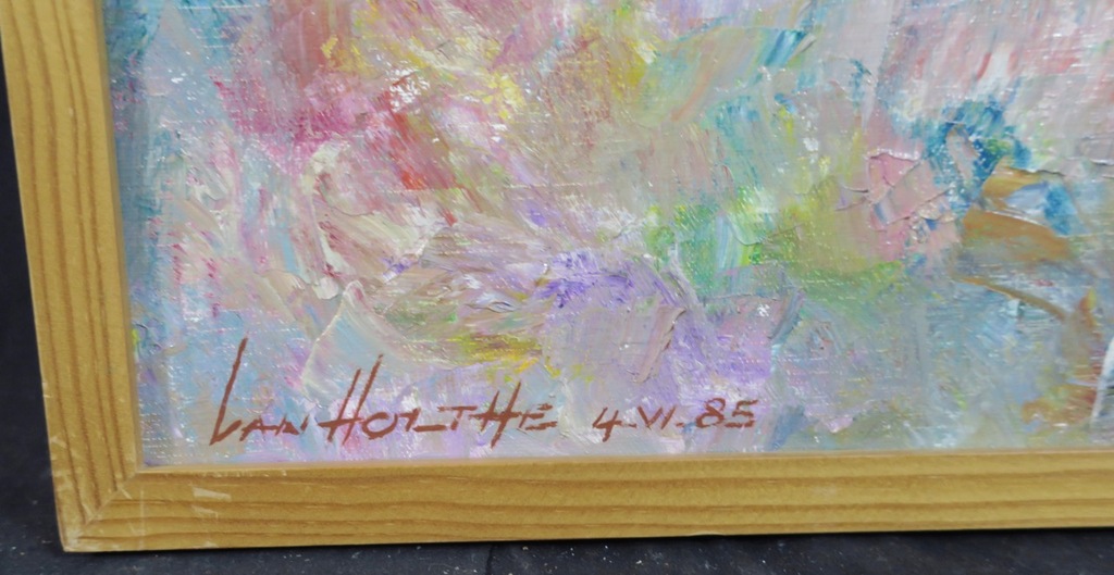 Jan van Holthe: Olieverf op doek, Choses simples - Ingelijst kopen? Bied vanaf 50!