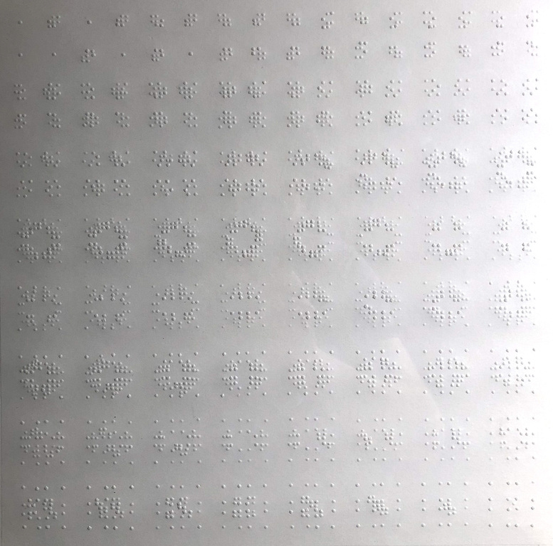 Wim Smits: Blinddruk op papier, Analytical system variations - Ingelijst kopen? Bied vanaf 150!