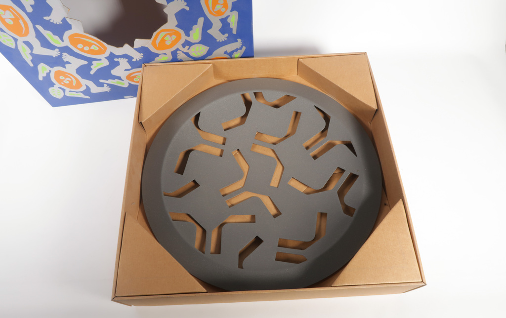 Metalen 'Randstad' sierschaal met opbergdoos kopen? Bied vanaf 1!