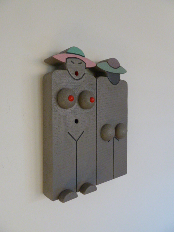 Stenen relief - Zonder titel verkocht voor € 35!