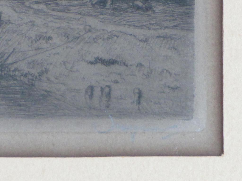 W.J.Dingemans, Zeilschepen aan het kanaal, Ets kopen? Bied vanaf 25!