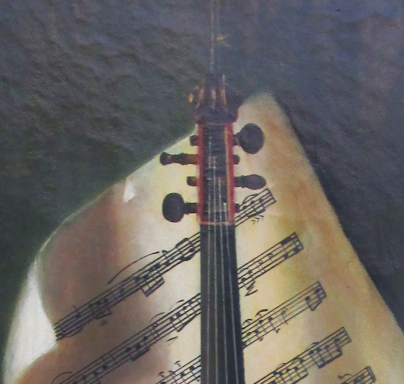 Stilleven met viool en bladmuziek kopen? Bied vanaf 20!