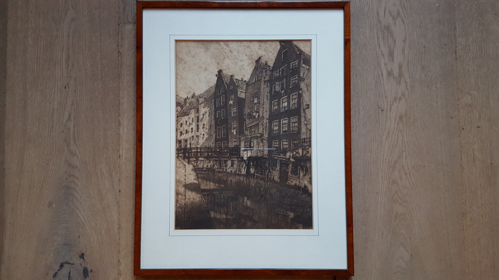 C. Brandenburg (1883-1954) - ets, gemonogrameerd en gedateerd 1913 kopen? Bied vanaf 35!