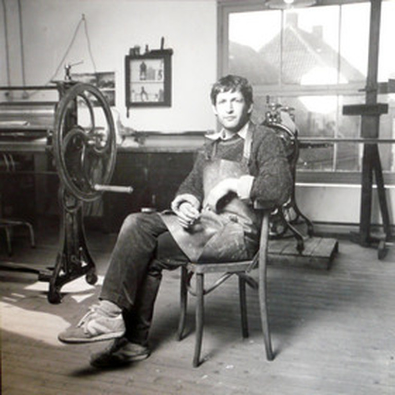 Elmar Gille - Rivierlandschap, aquatint ets kopen? Bied vanaf 55!