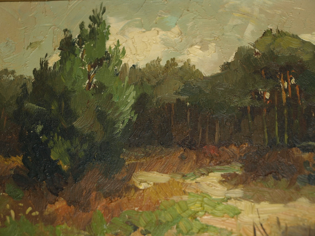 FONS VERSTRAETEN (1922) –Olieverf  – Heumersoord –Gesigneerd & ingelijst– 1947 kopen? Bied vanaf 65!