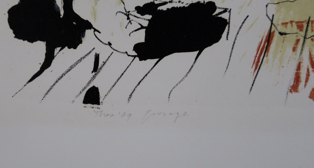 Theo Elfrink: Litho, Grosages kopen? Bied vanaf 1!