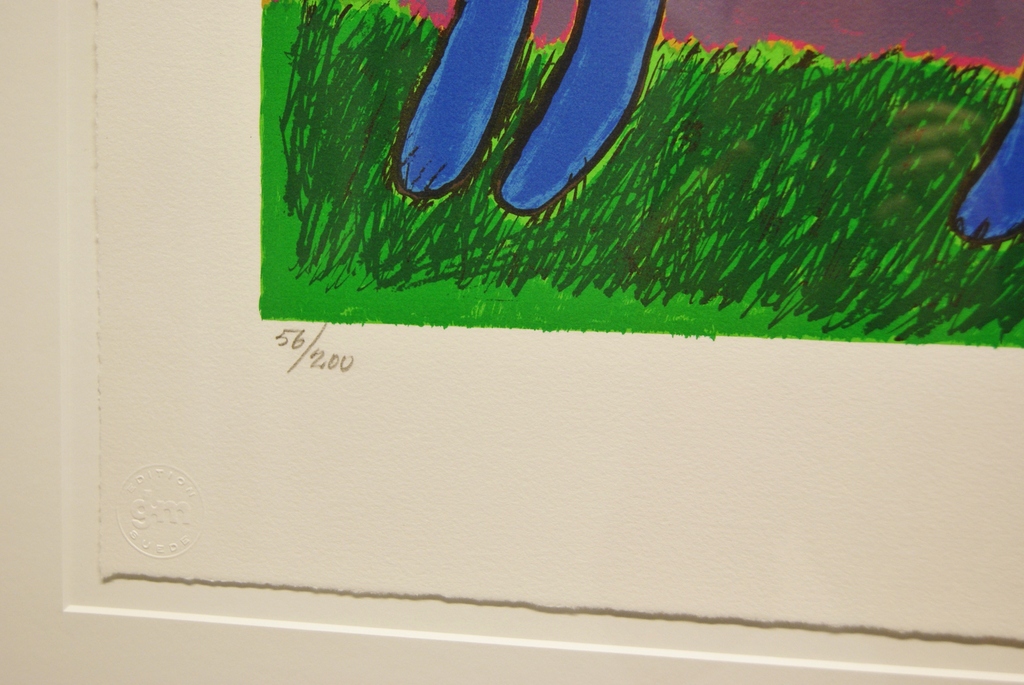 Corneille ingelijste kleurrijke litho - gesigneerd/genummerd -  1996 kopen? Bied vanaf 200!