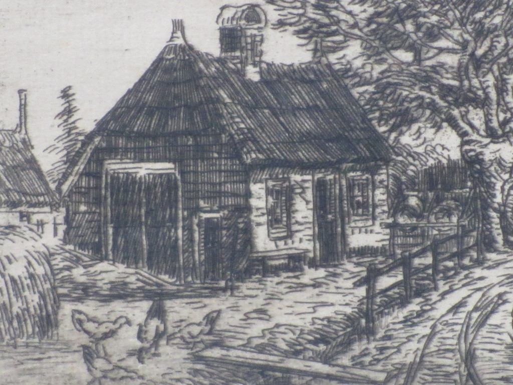 Eugene Rensburg, Boerderij Vierhouten, Ets kopen? Bied vanaf 1!