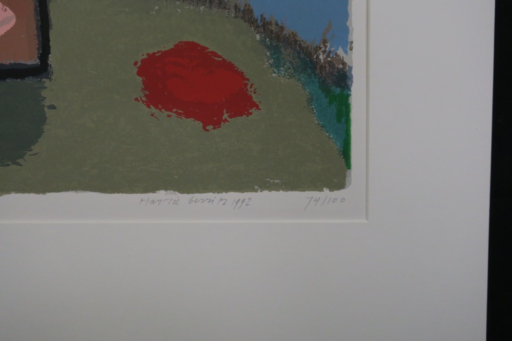 Harrie Gerritz: Zeefdruk, Zonder titel kopen? Bied vanaf 60!