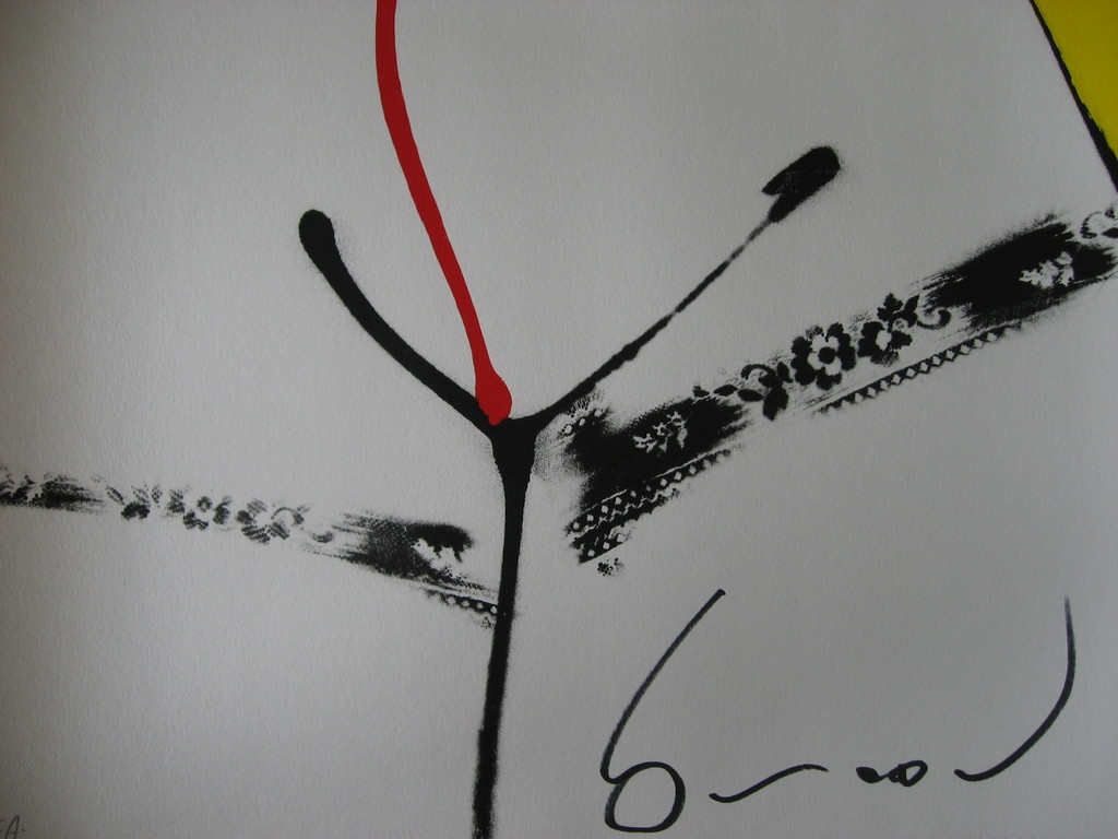 Herman Brood: Kleurenzeefdruk, Hips geel, oplage E.A. kopen? Bied vanaf 129!