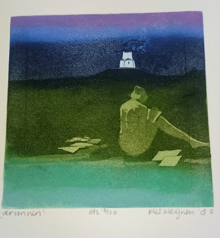 Ries Kleijnen ets verkocht voor € 45!