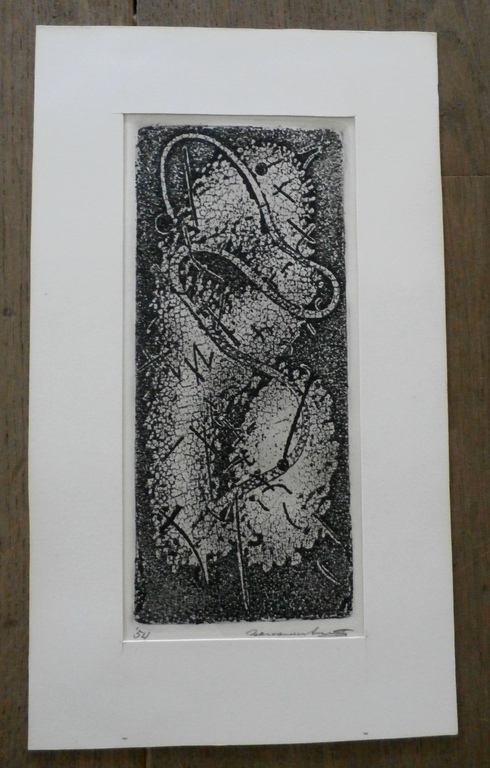 Bas van der Smit - ets - 1954 kopen? Bied vanaf 55!