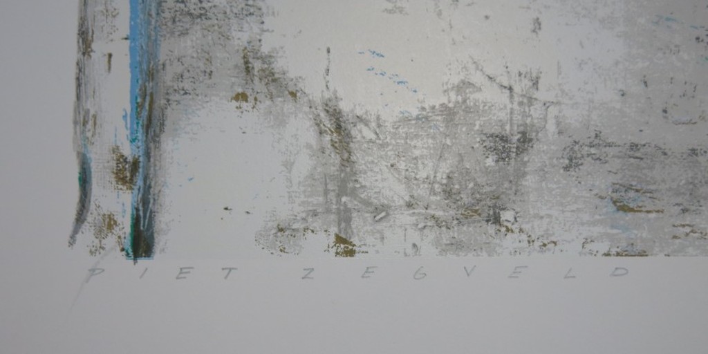 Piet Zegveld: Zeefdruk, Zonder titel (2) kopen? Bied vanaf 1!