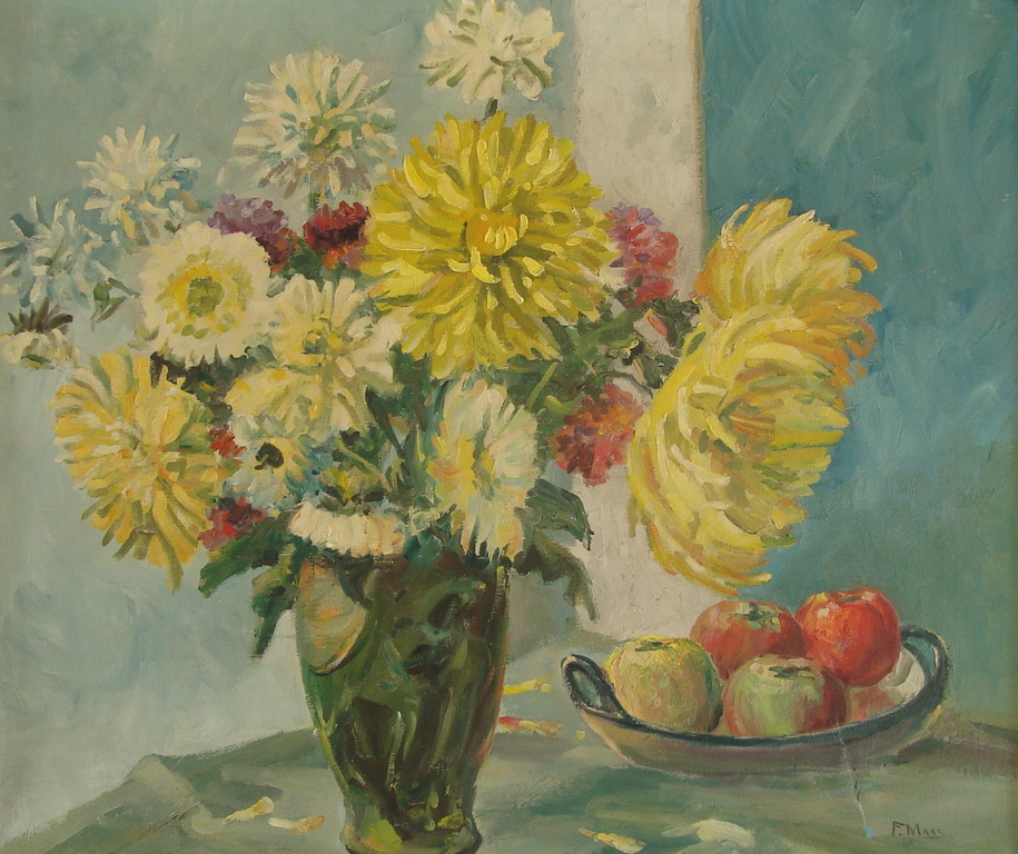 Frans Maas (1903-1977) - Olieverf stilleven kopen? Bied vanaf 1!