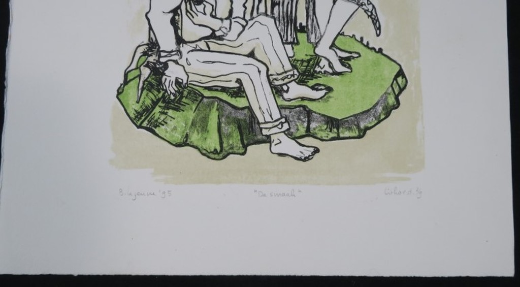 Bob Lejeune: Litho, De smaak kopen? Bied vanaf 1!