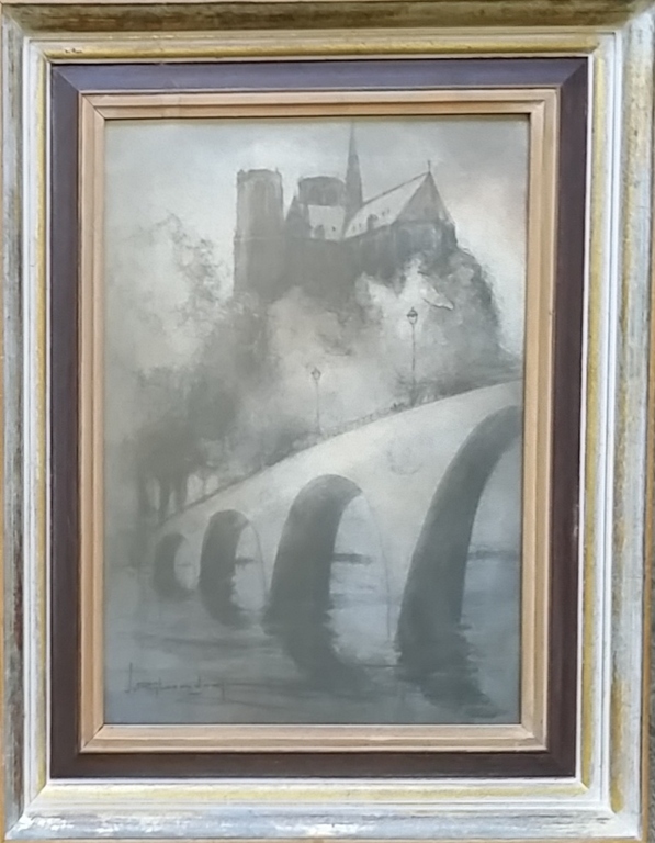 Jan Rijlaarsdam - Pont du Notre Dame verkocht voor € 250!