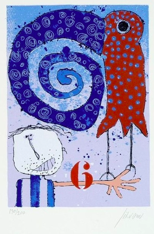 Christian Silvain: Zeefdruk, Perchoir nr 6 kopen? Bied vanaf 1!