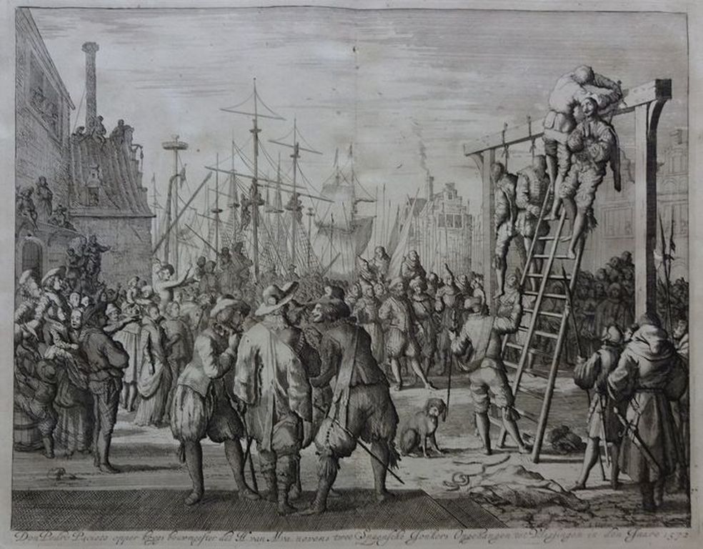 Jan Luyken - Tachtigjarige Oorlog - originele ca. 330 jaar oude kopergravure kopen? Bied vanaf 75!