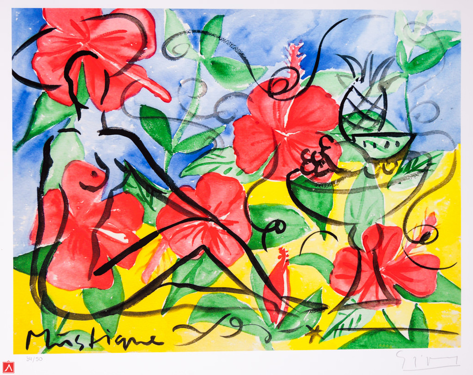 Szczesny 'Mustique 1' - giclée, oplage 50 ex, handgesigneerd en genummerd, 2013 kopen? Bied vanaf 175!