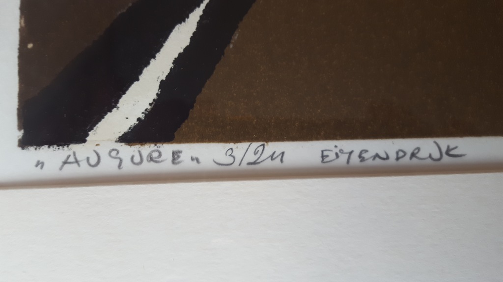 Fon klement (1930-2000) - houtsnede 3/24, gesigneerd kopen? Bied vanaf 85!