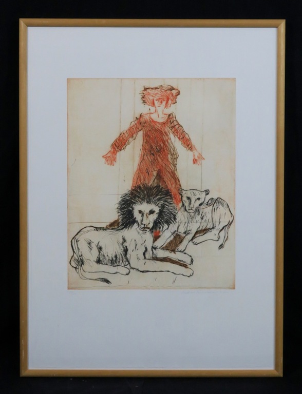 Robert Terwindt: Ets, Z.T. - Ingelijst kopen? Bied vanaf 1!