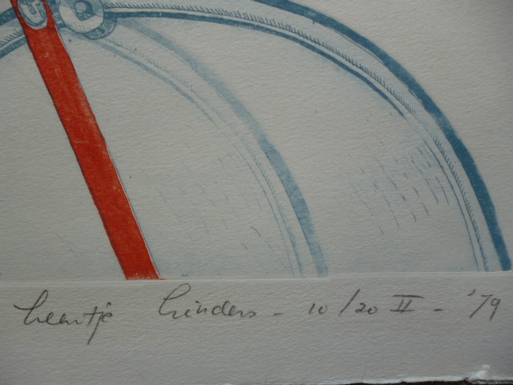 Leentje Linders - kleurenets - "He gave a jump"  kopen? Bied vanaf 50!