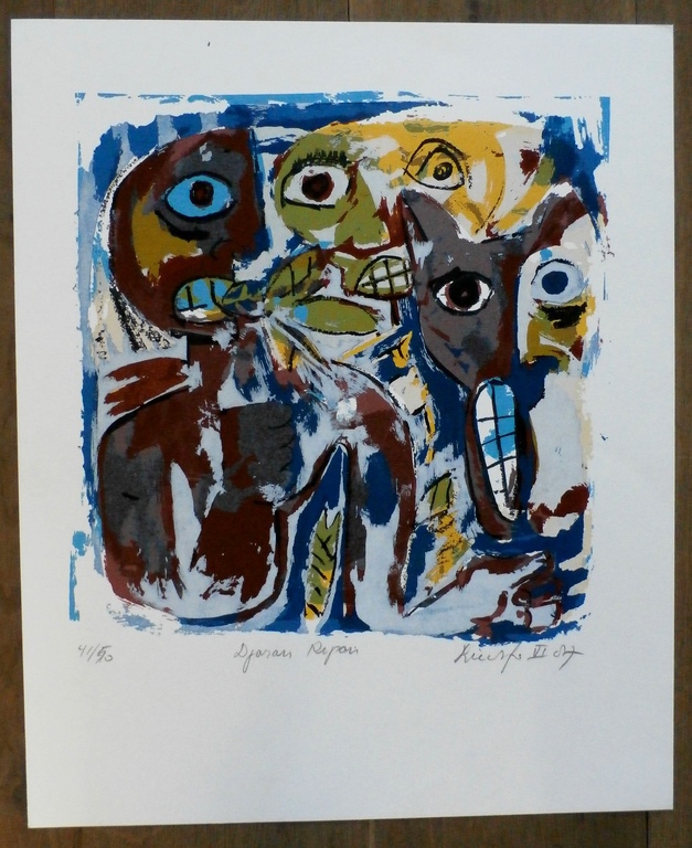 John Lie a Fo - zeefdruk: Atepa - 1988 kopen? Bied vanaf 45!