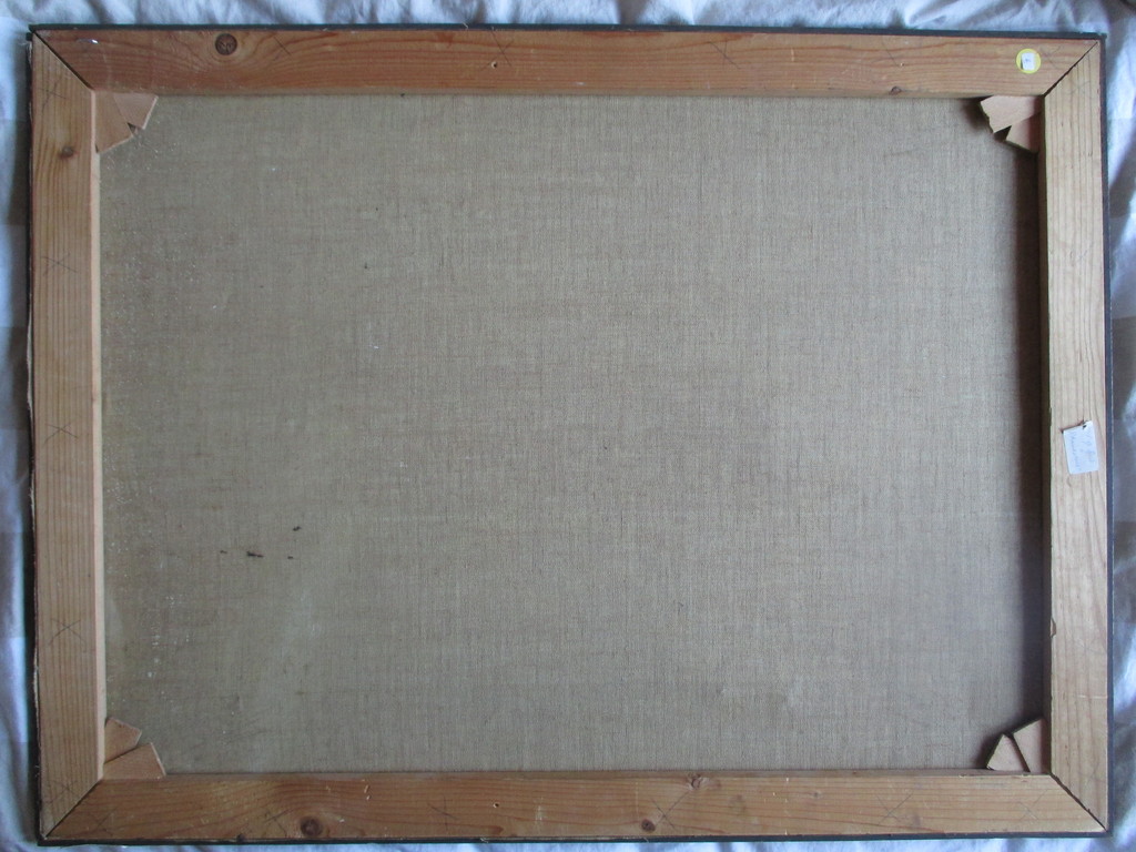 Jacques Idserda, schilderij "Strandstoel" kopen? Bied vanaf 30!