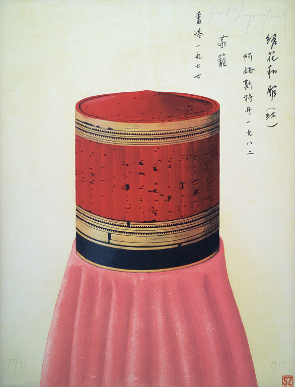 Siet Zuyderland - Chinees stilleven, litho kopen? Bied vanaf 75!