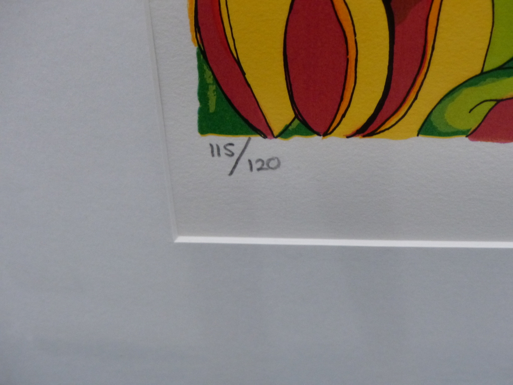 Patty Harpenau,Zeefdruk,Nieuwe Lijst,Handgesigneerd, kopen? Bied vanaf 60!