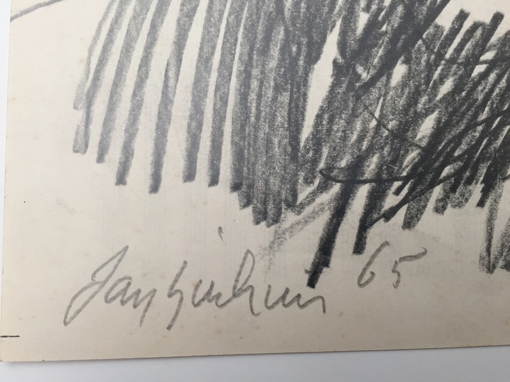 JAN SIERHUIS Originele tekening kopen? Bied vanaf 1!