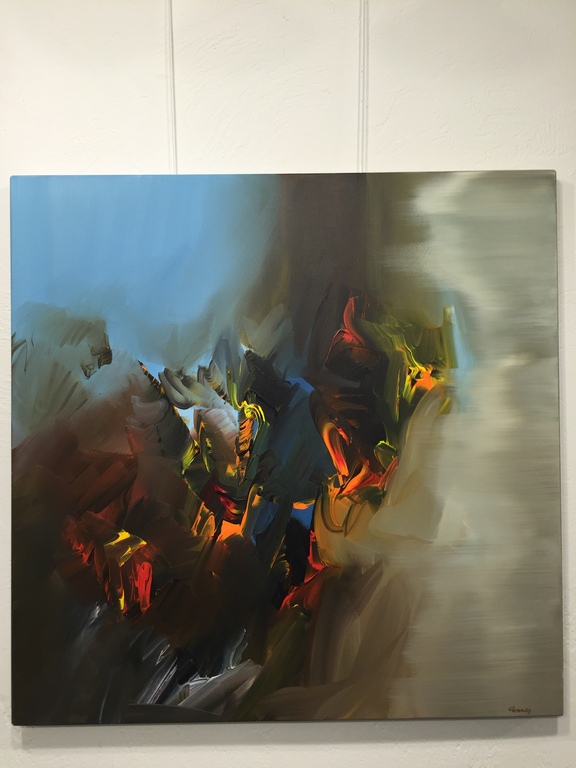 Gena Genadyj  gemengde technieken op doek verkocht voor € 130!