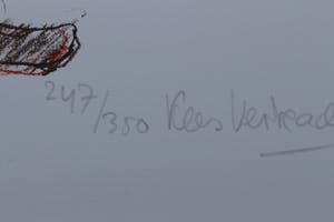 Kees Verkade - Kees Verkade (1941) - handgesigneerde kleurenlitho met potlood - oplage 350 kopen? Bied vanaf 40!