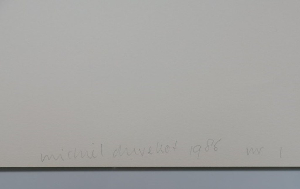 Michiel Duvekot: Lino, Geometrische compositie met vierkanten, Nr. 1 kopen? Bied vanaf 1!