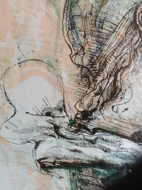 Co Westerik, 4 kleuren litho, Vrouw-Plant kopen? Bied vanaf 290!