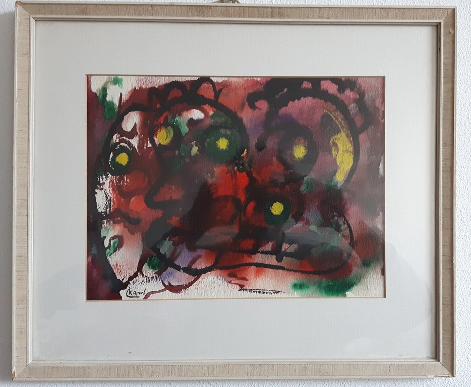 Abstract werk - Aquarel - Gesigneerd kopen? Bied vanaf 1!