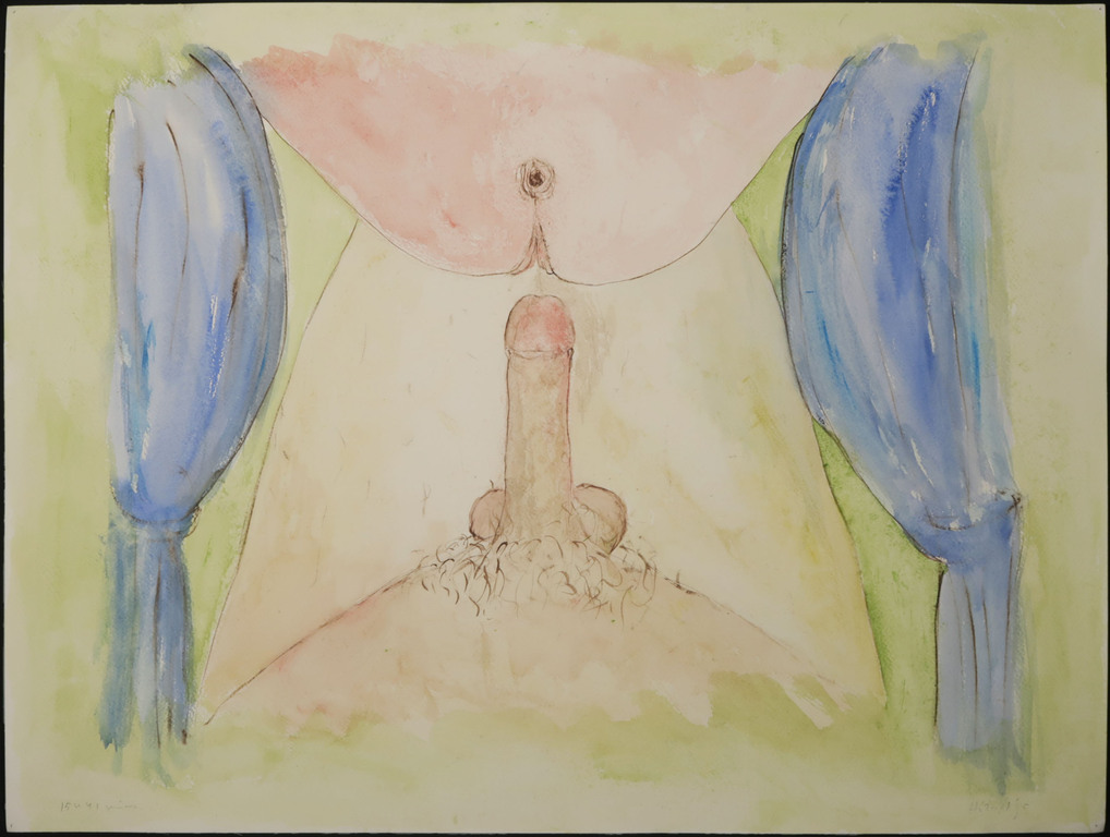 Hans Kuijs: Aquarel, Z.T. kopen? Bied vanaf 1!