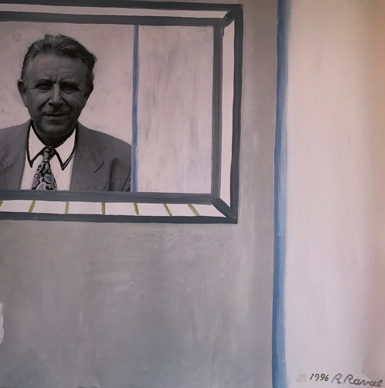 Roger Raveel - Grafisch werk - 'Burgemeester Peirs' kopen? Bied vanaf 125!