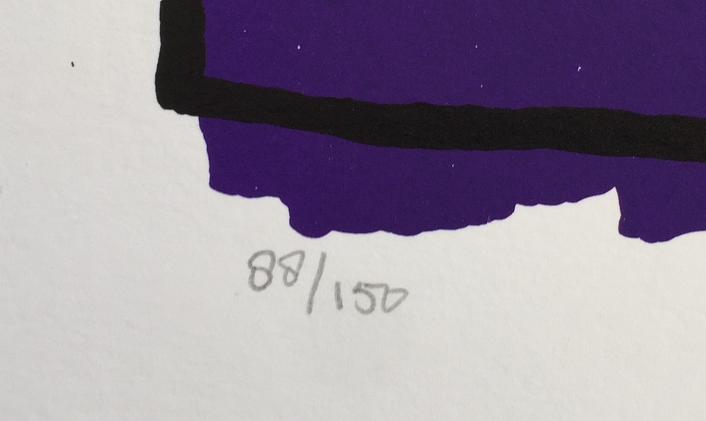 Herman Brood - Dus dit is um - Originele hand gesigneerde zeefdruk  kopen? Bied vanaf 1!