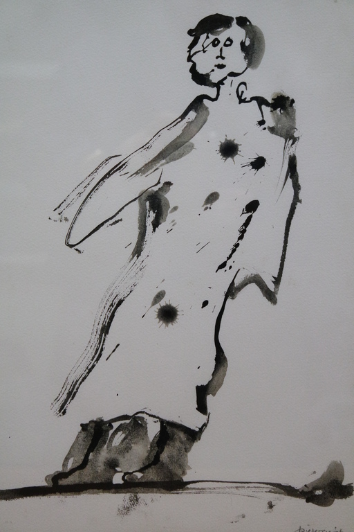 Jef Diederen (1920-2009) - inkttekening -  kopen? Bied vanaf 185!