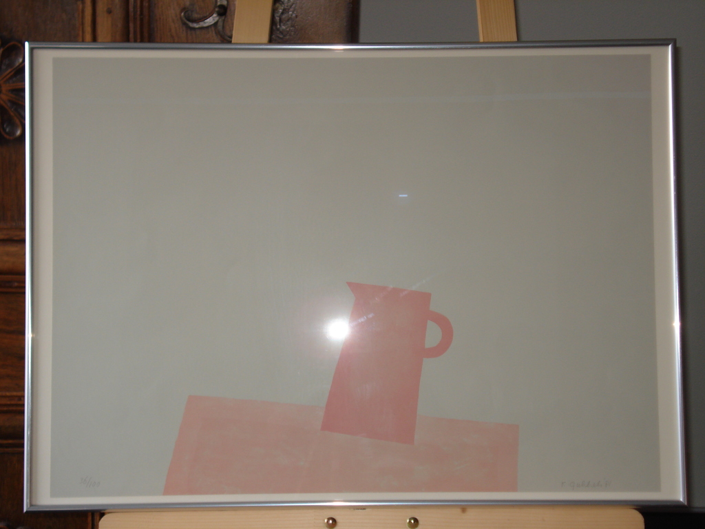 Klaas Gubbels, zeefdruk, KLEINE OPLAGE, INGELIJST! kopen? Bied vanaf 299!