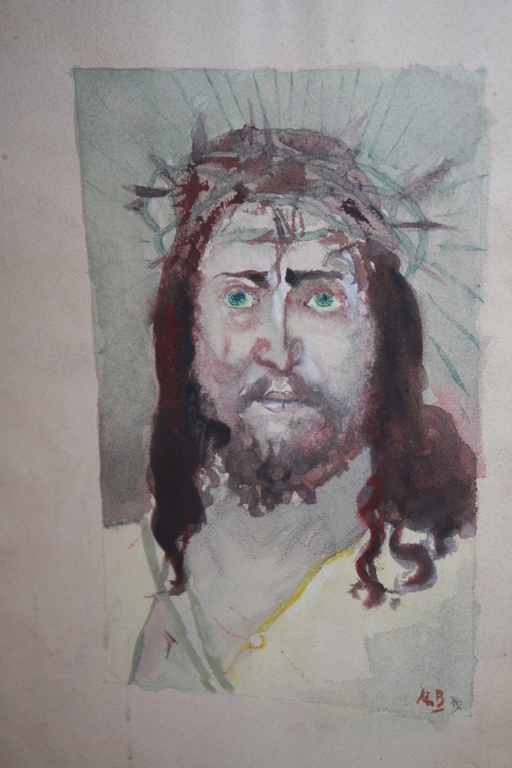 AD BEEKMANS  - AQUAREL CHRISTUS kopen? Bied vanaf 9!