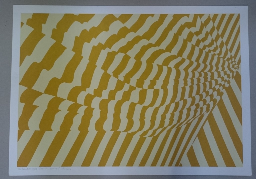 Har Sanders, zeefdruk, 800m2 in 80 dagen verkocht voor € 40!